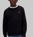 Calvin Klein Genser   Strikk   Rib   Svart   Calvin Klein   16 år (176)   Genser Hvit