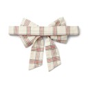 Wheat Bow Waist Sonja Eggshell Check