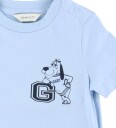 GANT T skjorte   Fersk Blue m. Hund   GANT   1 år 80   T skjorte   Blå