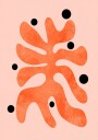 Aquarell Miro Shapes3e Kopie Plakat / 21x30cm