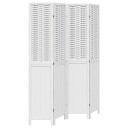  Romdeler 4 paneler hvit heltre keisertre 8721012074194