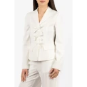 Luckylu Dame Jakker Hvit XL,