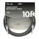 Fender 10' Ombré Cable, Sølv Smoke