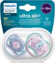 Philips Avent Ultra Air Deco Smokk 2-Pack 6-18m Blå/Lilla