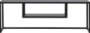 Venture Design Riverside tv-benk Svart 120 x 40 cm Svart