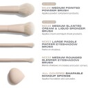 Morphe Oat Latte 5-Piece Face & Eye Brush Set