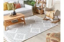 Tabiat Ryeteppe 160x230 cm - Svart/hvit