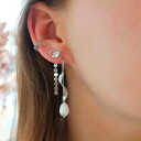 Tout Petit Bella Moon Earstick Sølv Sterling 925 Onesize