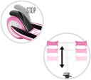 Skids Control Foldable Scooter. PP deck PINK  60224 