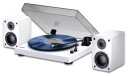 Mixx Analog System 5 Platespiller med Høyttalere - Bluetooth, Hvit