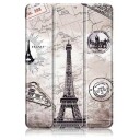 Tri-Fold Series iPad Air 2020/2022 Smart Folio-etui Eiffeltårnet