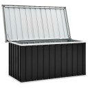 vidaXL Oppbevaringskasse 129x67x65 cm antrasitt