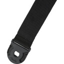 Fender Quick Grip Locking End Strap Black Polypro, 2"