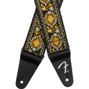 Fender Pasadena Woven Strap Gul Lotus, 2"
