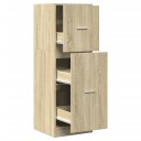  Apotekskap sonoma eik 40x41x118 cm konstruert tre