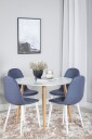Venture Home   Spisegruppe Plaza med stolene Polar   Blå