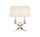 Cross Bouillotte vägglampa nickel S