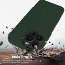 iPhone 16 Pro Liquid Silikondeksel MagSafe-kompatibel Mørkegrønn