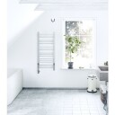 Pax Viola håndkletørker, kombi, 55x120 cm, krom