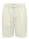 ONLY & SONS Onstel Visc Lin Shorts 0075 Cs - White - L
