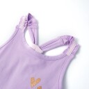 vidaXL Singlet for barn lilla 116