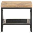 vidaXL Sidebord 40x40x35 cm heltre mango