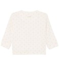 Blå Wrap T Shirt Ls Rib   Cream   44