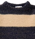 The New Genser   Strikk   TnIsalina   Black Beauty/Beige m. Kobb   The New   7 8 år 122 128   Genser Svart