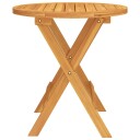 vidaXL Bistrobord Ø46x47 cm heltre akasie