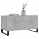  Salongbord betonggrå 90x44,5x45 cm konstruert tre 830984