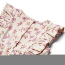 Wheat Playsuit Havanna Shell Flowers (68 / 6 mnd)