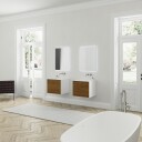 Copenhagen Chic 60   MKII isbrehvit Corian® med amerikansk valnøtt
