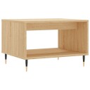 vidaXL Salongbord sonoma eik 60x50x40 cm konstruert tre
