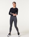 LEVITY Essential Seamless Tights Grey Melange - L