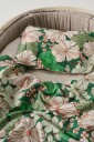 FIORI BABY dynetrekksett tralle/vogn Grønn/multi 70X80