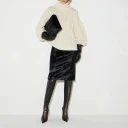 Elisabetta Franchi Dame Strikkevarer Beige XL,