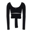 Ferragamo Dame Topper Svart S,