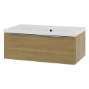 Linn Bad Mari D45 Servantskap med 1 Skuff Eik / 80cm