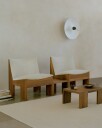 New Works Tenon Sidebord Liten Røkt Eik