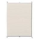 vidaXL Plissegardiner 110 x 100 cm Krem