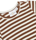 THE NEW Siblings Toffee Striped Fro L_S Rib Tee 110