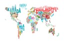 Fototapet Map World Polish 250x193 - Artgeist sp. z o. o.