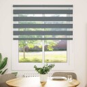  Sebragardin mørkegrå 130x150 cm stoff bredde 125,9 polyester
