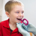 ARK Therapeutic Tyggegrep m. tekstur Rød Standard