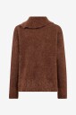 MOS MOSH   Genser MMKatri Alila Mohair Knit   Brun
