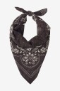 Gina Tricot - Skjerf Cotton Bandana - Brun