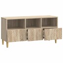  TV skap 102 x 34,5 x 50 cm Sonoma eik Konstruert tre