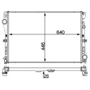 MAHLE CR 2101 000P Radiator motorkjøling
