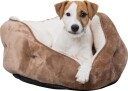 Trixie Cosma 50 cm Hundeseng i Brun Vegansk Skinn