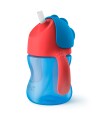 Philips Avent Straw Cup 200 ml Blå/Rød